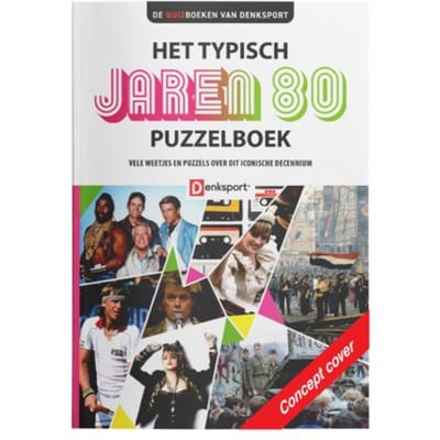 Het Typisch Jaren 80 Puzzelboek - Denksport Puzzelboek