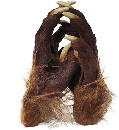 Werwolf Klauwen Handschoenen voor Halloween, Furry Dierlijke Kostuum Accessoires, Creepy Gothic Props voor Feest en Festival