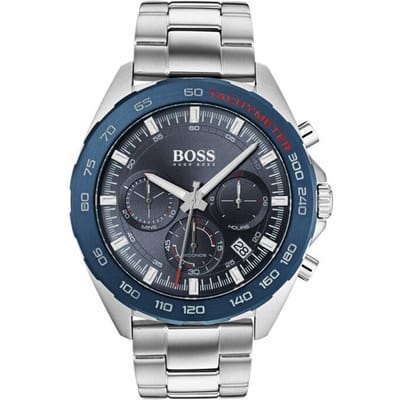 Hugo Boss 1513665 Heren Chronograaf Kwarts Herenhorloge 44 zilver
