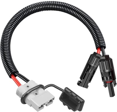 Allecto - Solar Panel Connector 10Awg - 50A Batterijkabel met
