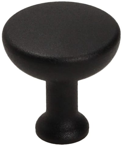Gamet - Retro Meubelknop - Zwart Struktureel - Decoratieve Ontwerp