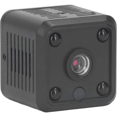 Mini caméra sans fil petite caméra d'intérieur avec vision nocturne surveillance à 360 degrés enregistrement en boucle pour