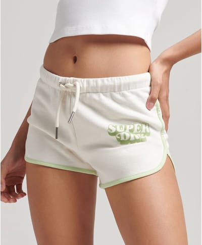 Superdry Vintage Cooper Classic Korte Broek Groen XS Vrouw
