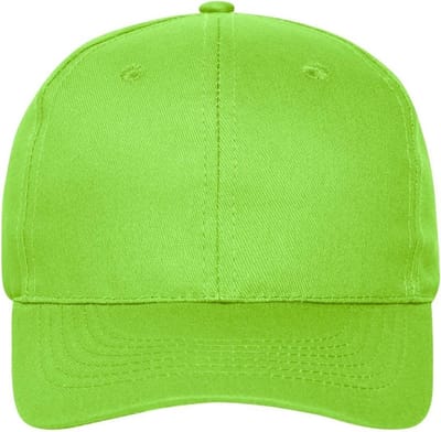 Myrtle Beach 6 Paneel Organic Cotton Cap (Kalk groen)