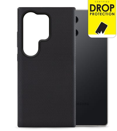 My Style Hoesje geschikt voor Samsung Galaxy S26 Ultra Telefoonhoesje Hardcase | My Style Tough Backcover Shockproof | Schokbestendig Galaxy S26 Ultra Telefoonhoesje | Anti Shock Proof - Zwart