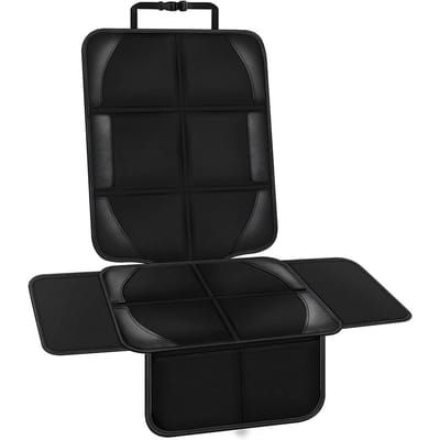 Protecteur de siège de voiture 600D, tapis de protection de siège de sécurité pour enfant, siège en cuir antidérapant et Anti-Friction 250 * 230 * 130mm noir