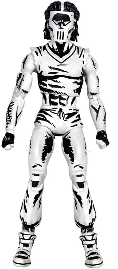 NECA Teenage Mutant Ninja Turtles Action Figure Casey Jones Black & White 18 cm Action Figuur