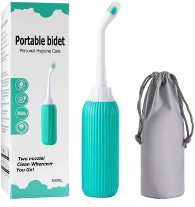 Perineum Spoelfles - 650 ML - Postpartum Spoelfles - Reisbidet - Vaginale Douche - Bidet Handdouche