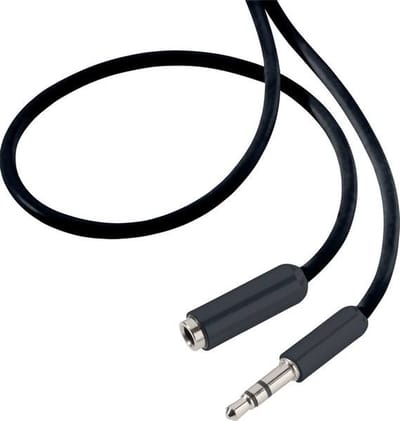 SpeaKa Professional SP-7870476 Jackplug Audio Verlengkabel [1x Jackplug male 3,5 mm - 1x Jackplug female 3,5 mm] 0.50 m