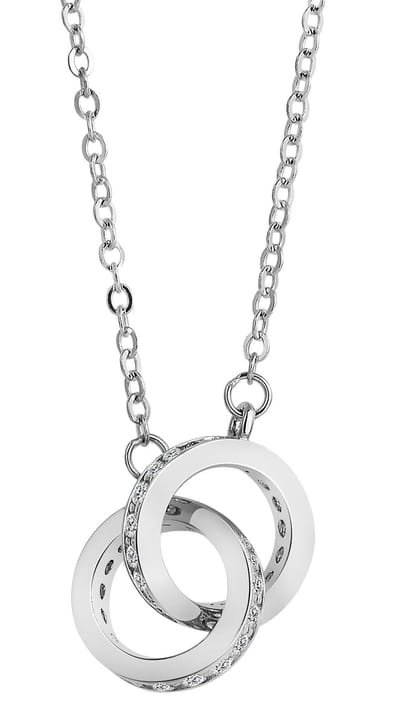 AKZENT Akzent damesketting met hanger "Rina" uit 925 Sterlingzilver, huidvriendelijk