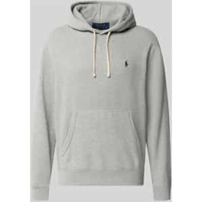 regular fit hoodie van katoenmix