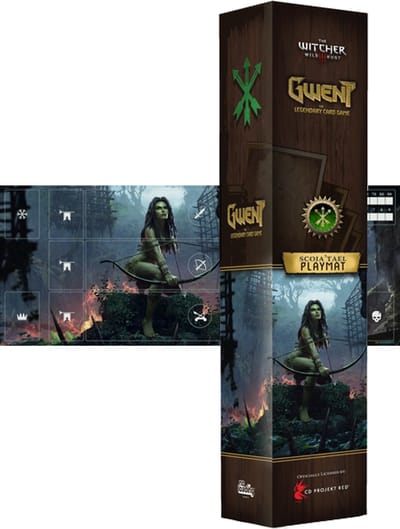 MNKY Entertainment speelmat Gwent Scoia'tael 290x730mm kaartspel accessoire.