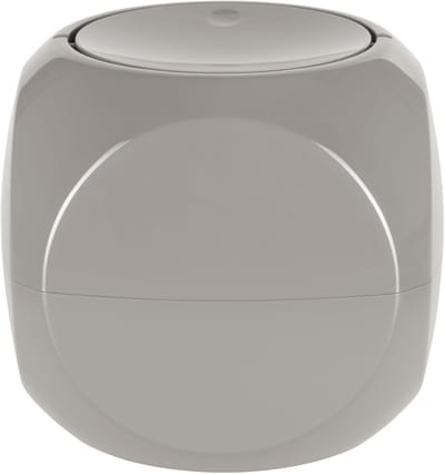 Unyqoos® Stijlvolle compacte afvalemmer met swingdeksel voor badkamer en keuken