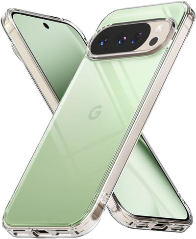 Ringke Fusion | Hoesje Geschikt voor Google Pixel 10 / 10 Pro | Back Cover met Antikrascoating | Militaire Standaard | Transparant