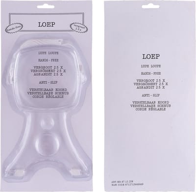 Easy Sew - Vergrootglas – Loep – Leesloep voor Ouderen – Vergrootglas voor Volwassenen – Hands FREE loep