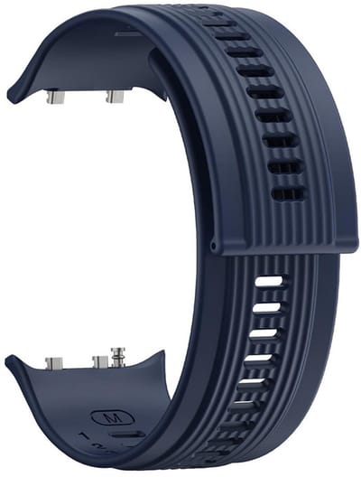 Siliconen bandje - geschikt voor Huawei Watch D2 - donkerblauw