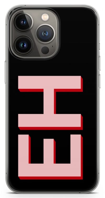 Gepersonaliseerd - Case Company® - Hoesje geschikt voor iPhone 13 Pro hoesje - Monogram - Soft Cover Telefoonhoesje - Bescherming aan alle Kanten en Schermrand