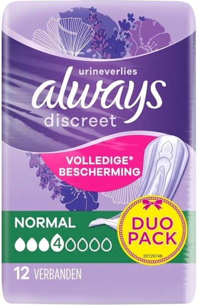 Always Discreet Normal Urineverlies - 6 x 24 stuks
