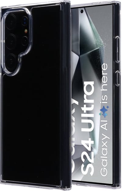 Mobiparts hoesje geschikt voor Samsung Galaxy S24 Ultra - Hardcover - Transparant