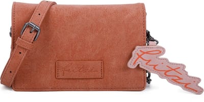 Fritzi aus Preußen Schoudertas Jakx Chai06 Cross Bag Brick Bruine