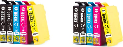 Ipexnl 10 box multipack 604xl inktcartridges geschikt voor Epson Expression Home Epson 604XL XP2200 XP2205 XP3200 XP3205 XP4200 XP4205 WF2910DWF WF2930DWF WF2935DWF WF2950DWF
