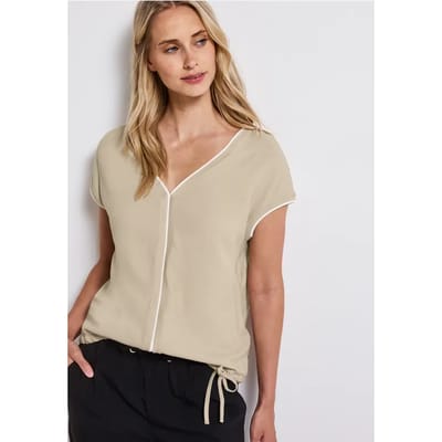 Shirt met trekkoord