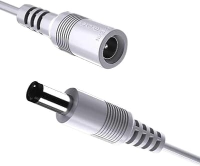 DC 12V Verlengkabel 5M 2Pack - Voedingsadapter Verlengkabel voor Beveiligingscamera