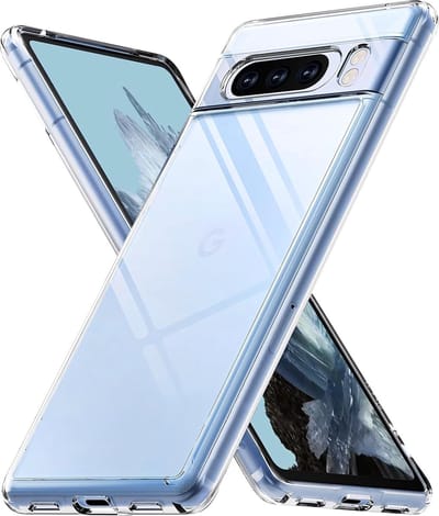 Hoesje voor Google Pixel 8 Pro backcover Shockproof siliconen Transparant