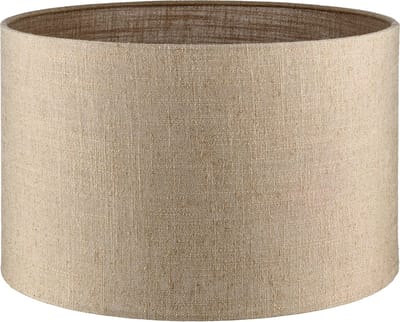 Lampenkap Cilinder - 20x20x15cm - Oslo linnen coffee
