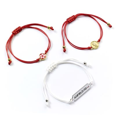 The Carat Shop - Liverpool Voetbal Club Vriendschaps Armband Set