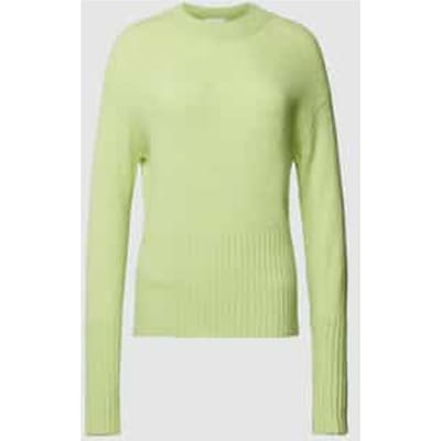 Regular fit gebreide pullover met mohairgehalte model 'Pasti'