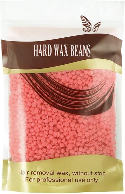 Wax Bonen - Ontharing - Hypoallergeen - 1000g - Roze - Met 30 stuks Spatels - Harde Wasbonen - Ontharingswax