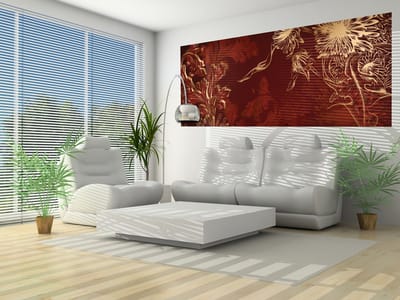 Abstract Art Photo Wallcovering