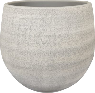 Ter Steege Bloempot Esra Concrete Grijs D 26 cm H 26 cm