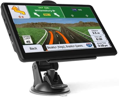 7 Pouce GPS Voiture - GPS Poids Lourds,Auto Navigation avec HD Écran Tactile,Multi-Languages Guidage Vocale 2026 Cartographie UK Europe Installée Mise à Jour Gratuite à Vie,pour Auto,Camion,Poids Lourd