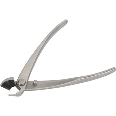 Ciseaux à bonsaï 165 mm en acier inoxydable avec manche ergonomique pour modelage de fleurs