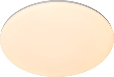 Lucide OLSON - Plafonnière (Plafondlamp) Badkamer - Ø 45 cm - LED - CCT - 1x45W 3000K/6500K - IP44 - Opaal