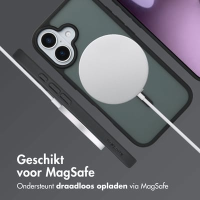 imoshion Hoesje - Geschikt voor iPhone 17 - Color Guard Backcover geschikt voor MagSafe - Zwart