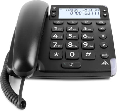 Vast Telefoon met Extra Hard Geluid en Grote Toetsen - Verstelbare Volume