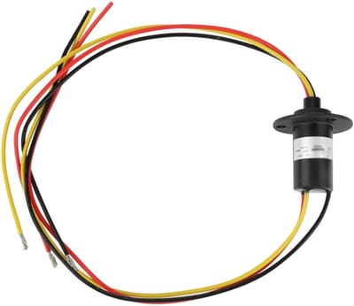 Elektrische Slip Ring voor Windturbines - 15A, 0-600V, 250RPM, 3 Draad Verbinding, Duurzaam en Betrouwbaar