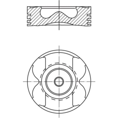 Zuiger MAHLE 001 PI 00177 002