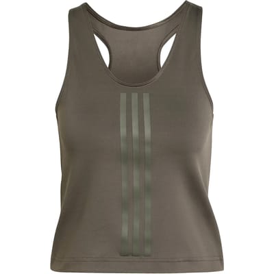 adidas Performance Power Reversible 3-Stripes Tight Fit Tanktop - Dames - Groen- L