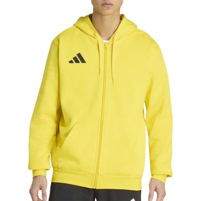 Adidas Performance Entrada26 Hoodie Met Lange Ritssluiting - Heren - Geel