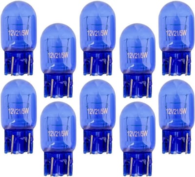 10 Stuks T20 W21/5W Autolampen 12V Super Wit Dagrijverlichting Gloeilampen