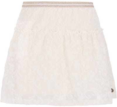 Like Flo - Sterre Flo girls AO flockprint mesh skirt - Flower - Maat 104