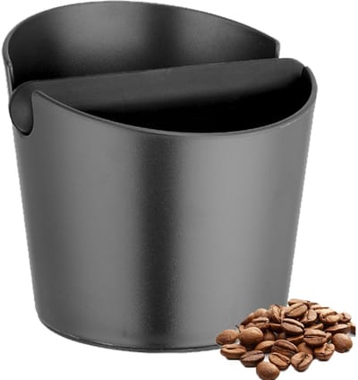 TOVBMUP Koffie emmer - Knockbox - Uitklopbak Koffie - Afklopbak - Uitkloplade - Barista - Espresso - Koffiemachine - Accessoires - Met verwijderbare tapstang