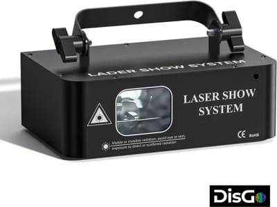 DisGo Laser Show System - Party Laser - Discolamp - DMX