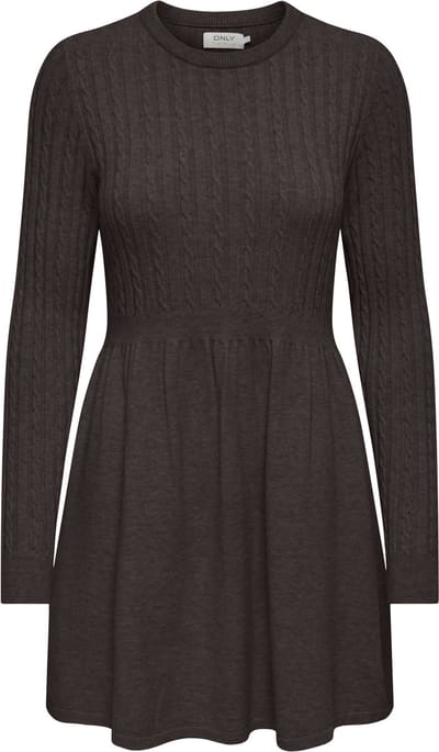 ONLY - ONLFIA LS CABLE DRESS KNT NOOS - Dames - Mini jurken