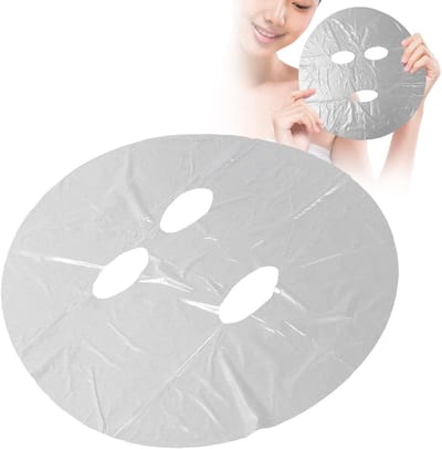 DIY Gezichtsmasker Set van 100 Stuks - Plastic Compress Maskers voor Huidverzorging en Cosmetica