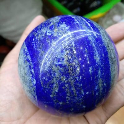 Natuurlijke Lapis Lazuli Kristallen Bol Kwarts Bollen Gepolijste Steen Reiki Genezing Bureau Kamer Decor Souvenirs Erts Bal Ambachten 4-7Cm Diameter 4-5cm